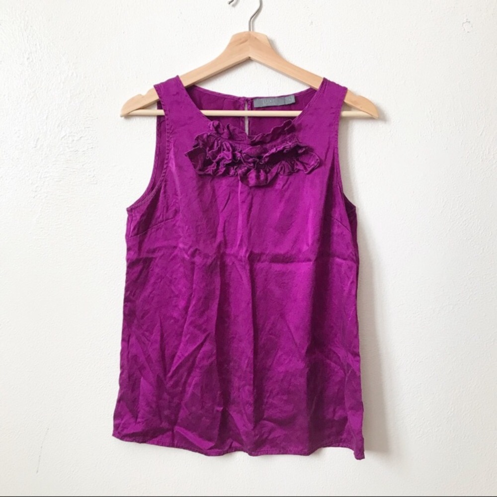 LUXE The Limited • Silk Tank Top